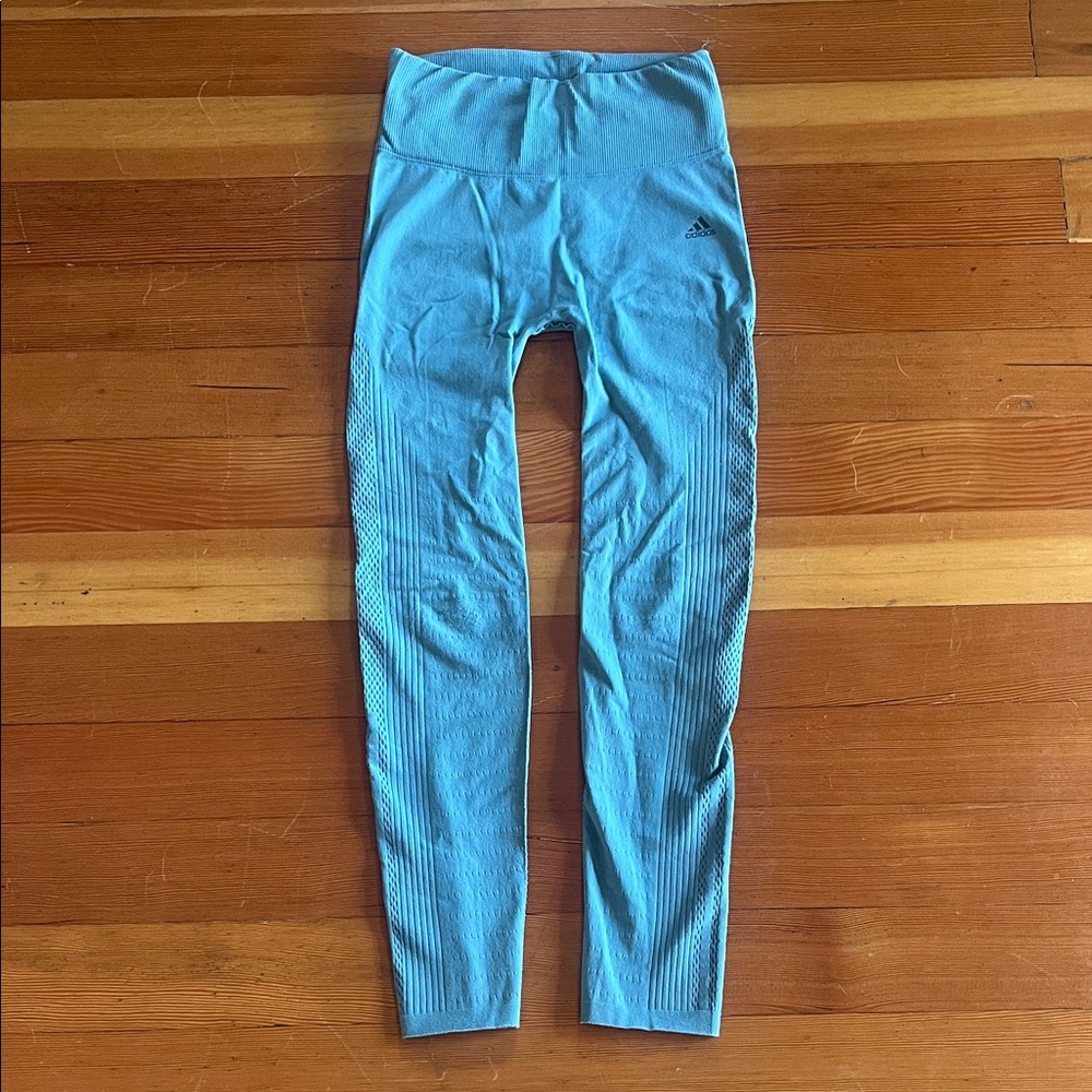 Adidas Teal Performance Leggings